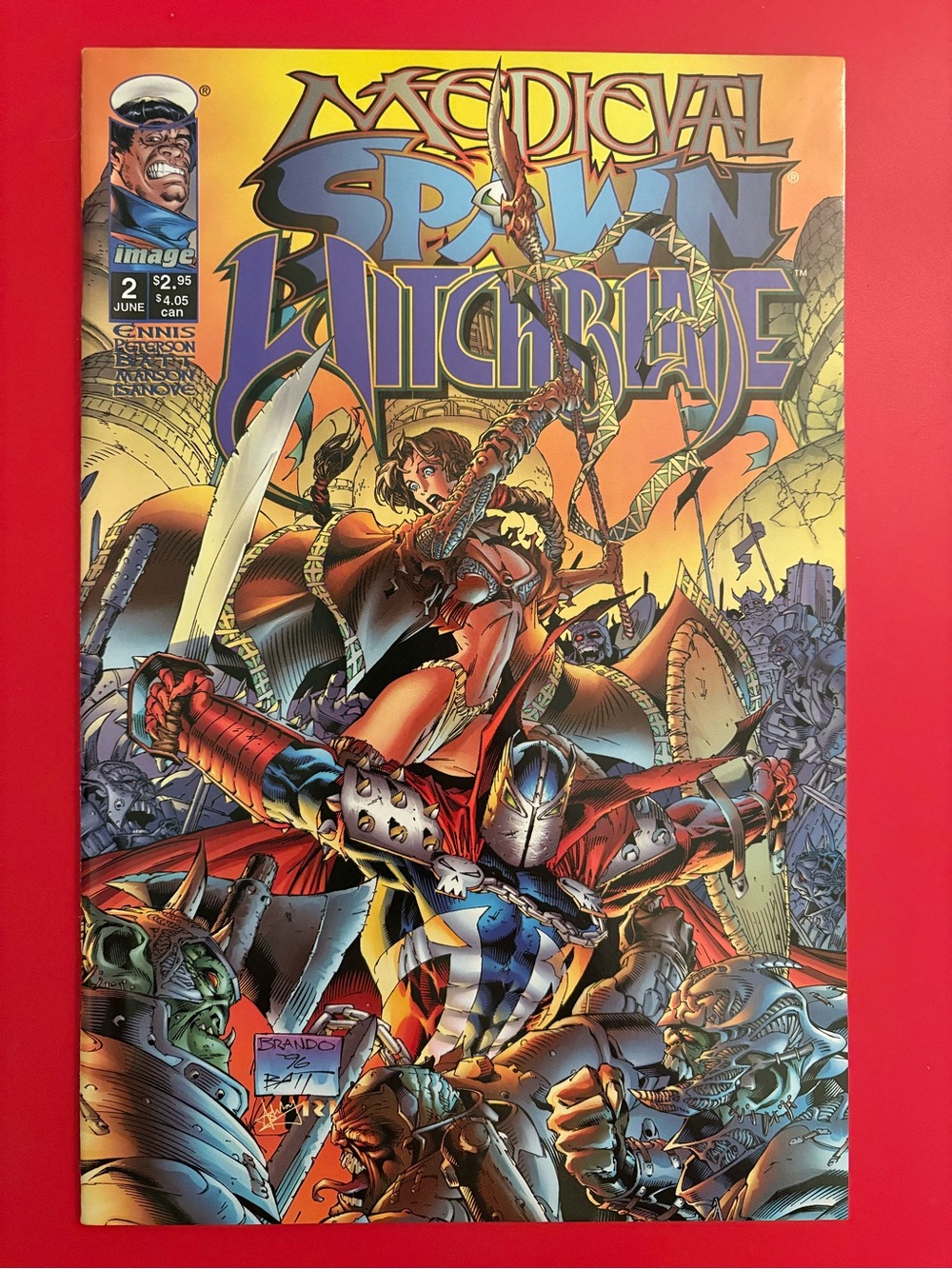 Image Comics “Medieval Spawn/ Witchblade”#2 (1996)